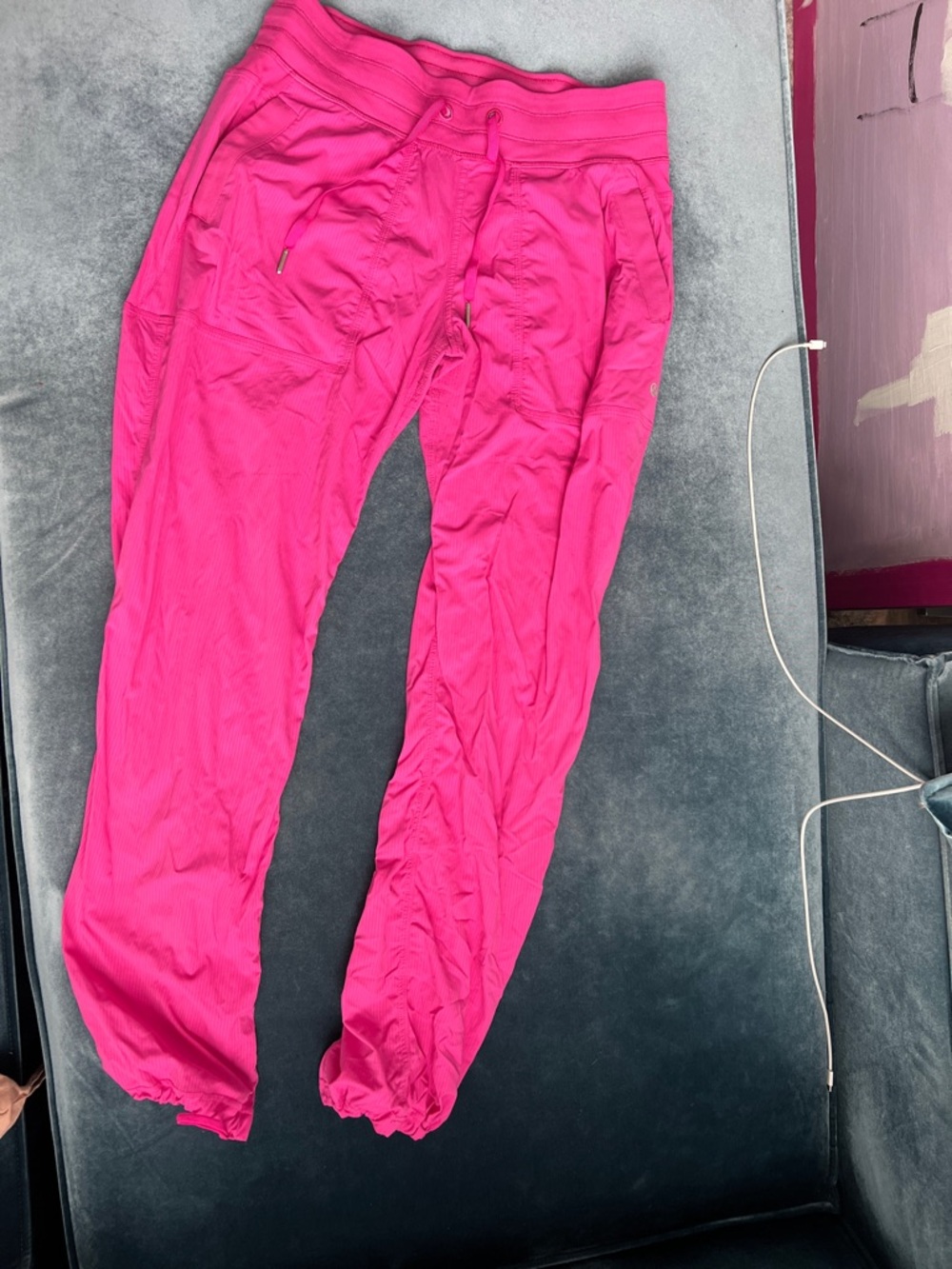 Bright Hot Pink lululemon dance Pants size 8